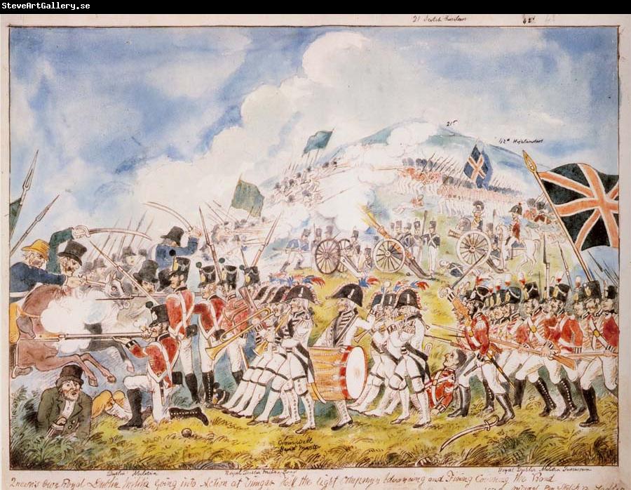 Thomas Pakenham A reconstruction by William Sadler of the Battle of Vinegar Hill painted in about 1880